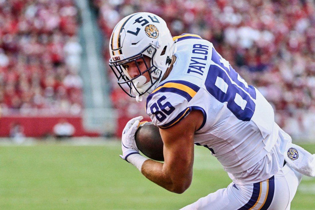 Jets select TE Mason Taylor with 42nd pick in NFL Draft