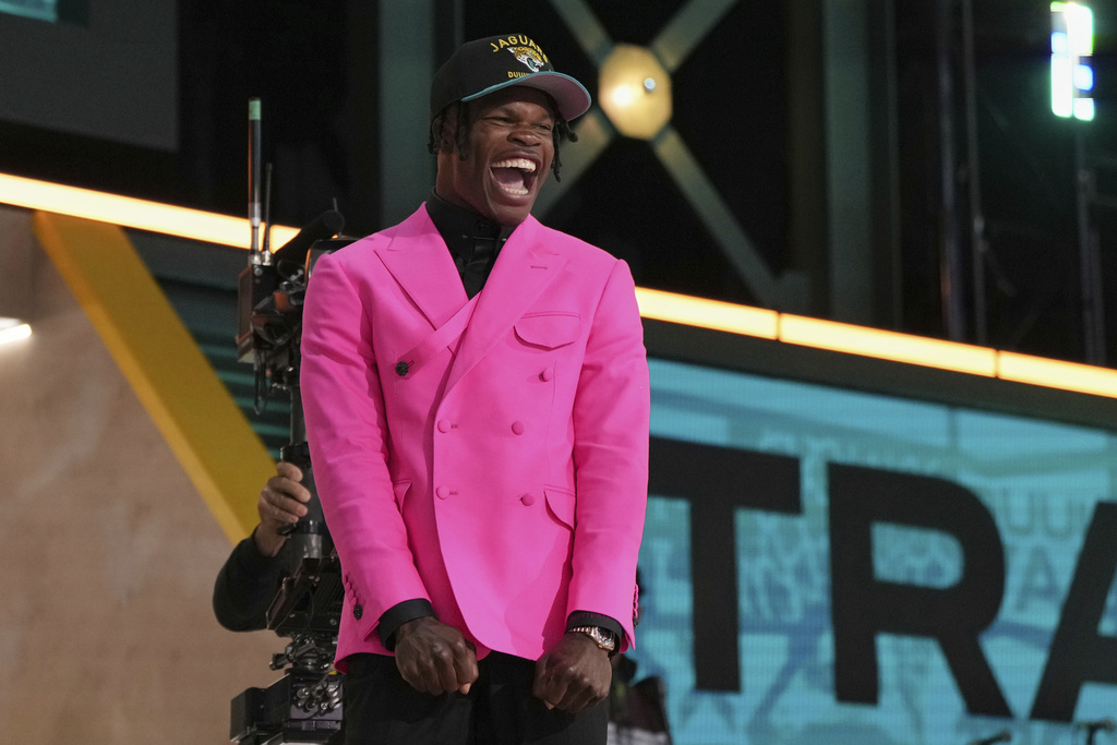 Travis Hunter picked at number two in NFL Draft, first player in history announced at two positions and highest CU selection in 50 years