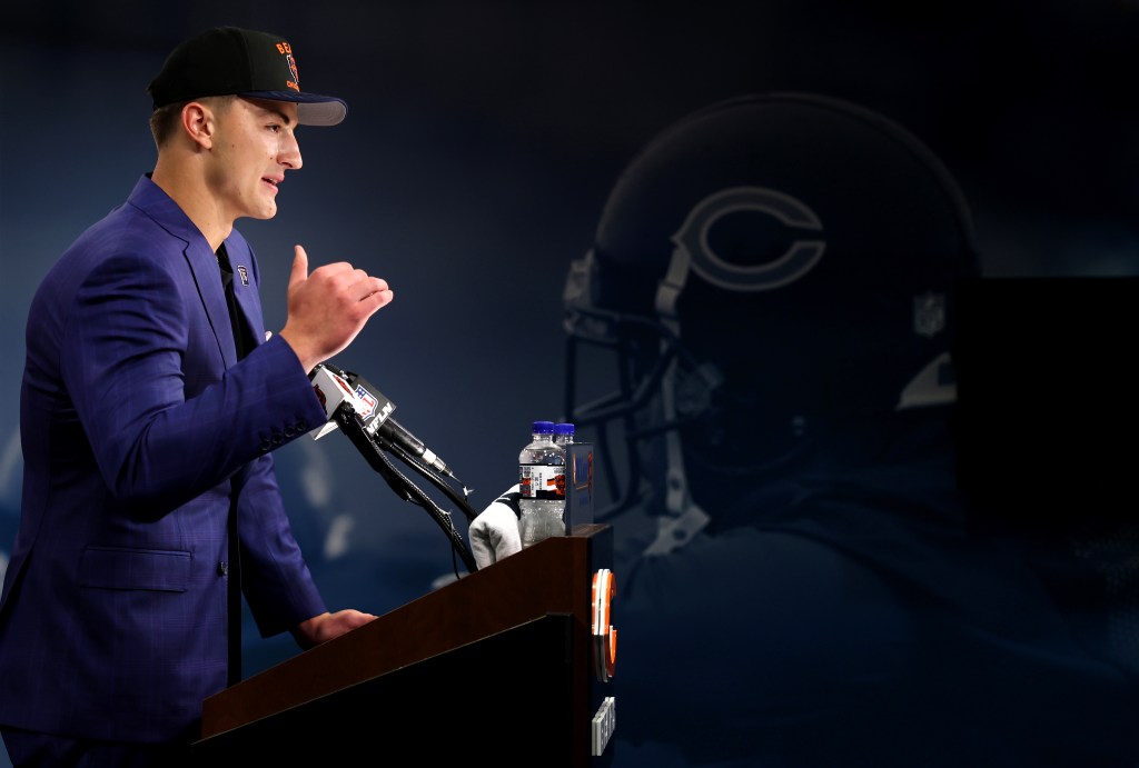 How Chicago Bears landed 'Idaho tough' tight end