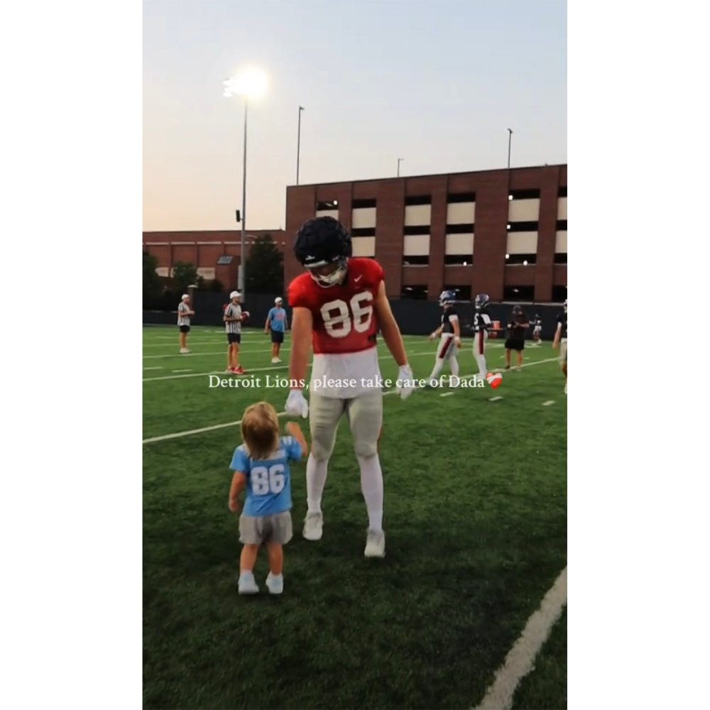 Did TE Caden Prieskorn Dad to TikTok Toddler Mac Get Picked in NFL Draft