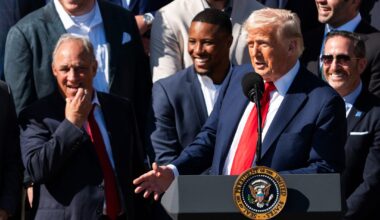 Giants call out Donald Trump for fake Saquon Barkley story