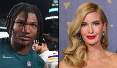 Eagles’ Eli Ricks Gushes About 'Beautiful' Ivanka Trump at White House