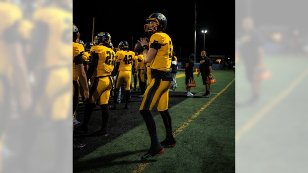 Ventura High School quarterback Derek Garcia passed for 2,593 yards and 27 touchdowns in 2024 for the Cougars. (Courtesy of Derek Garcia)