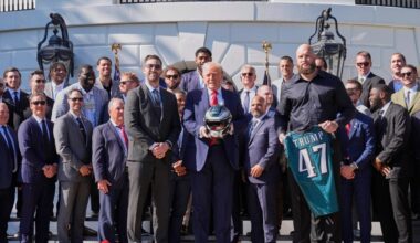 Philadelphia Eagles star players skip Donald Trump meeting at White House as US President takes swipe at Taylor Swift – Firstpost