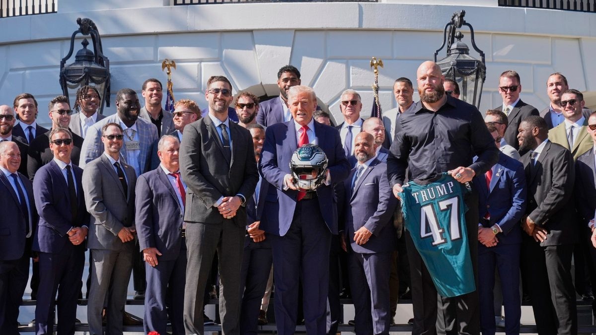 Philadelphia Eagles star players skip Donald Trump meeting at White House as US President takes swipe at Taylor Swift – Firstpost