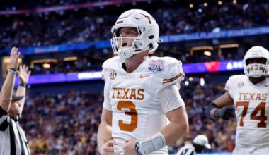 Southlake Carroll’s Quinn Ewers drafted by Miami Dolphins after standout career with Texas