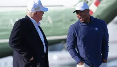 Philadelphia Eagles star Saquon Barkley spent Sunday with President Donald Trump