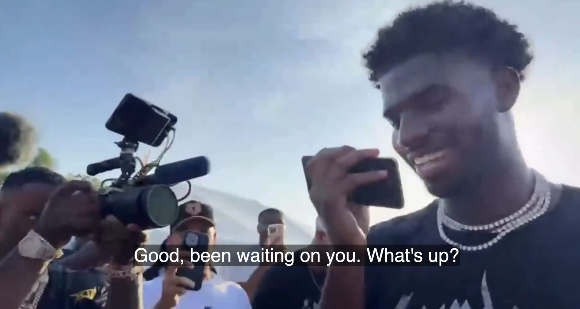 Shedeur Sanders ends Twitch stream after NFL Draft prank