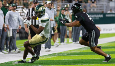 Seattle Seahawks NFL Draft Colorado State WR Tory Horton Hawaii 2023...