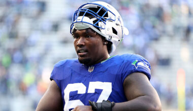 Seattle Seahawks LT Charles Cross...