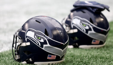Seattle Seahawks helmets 2024...