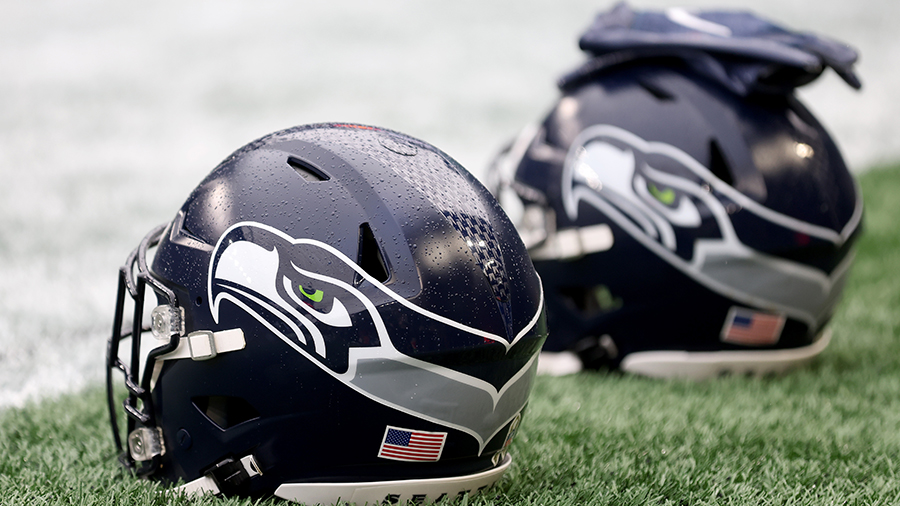 Seattle Seahawks helmets 2024...