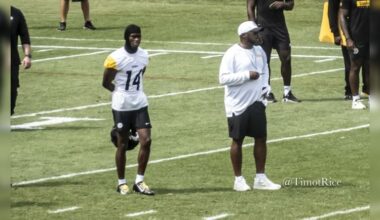Mike Tomlin George Pickens Steelers training camp Brandon Aiyuk