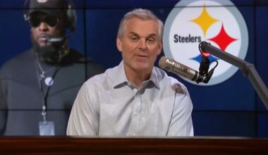 Colin Cowherd Steelers Shedeur Sanders