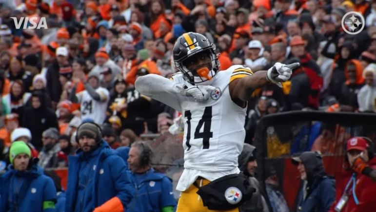 George Pickens trade Russini