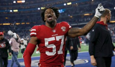 Dre Greenlaw injures quad, but isn't expected to miss regular season time