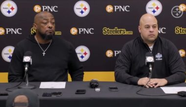 Mike Tomlin Omar Khan Steelers Draft wide receiver receivers