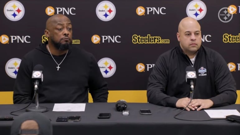 Mike Tomlin Omar Khan Steelers Draft wide receiver receivers