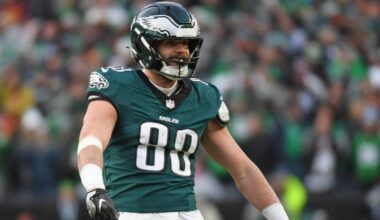 Eagles GM Howie Roseman stays mum on Dallas Goedert's future after NFL Draft