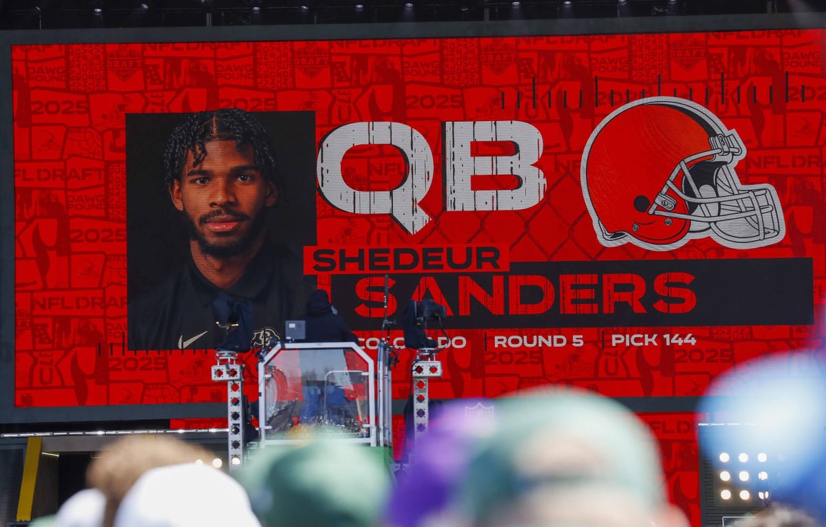 Shedeur Sanders’ Browns jersey is the third-best seller among 2025 NFL draftees