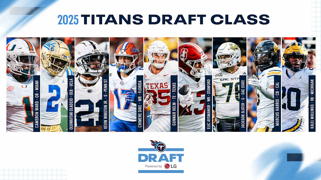What They're Saying About the Titans 2025 Draft Class