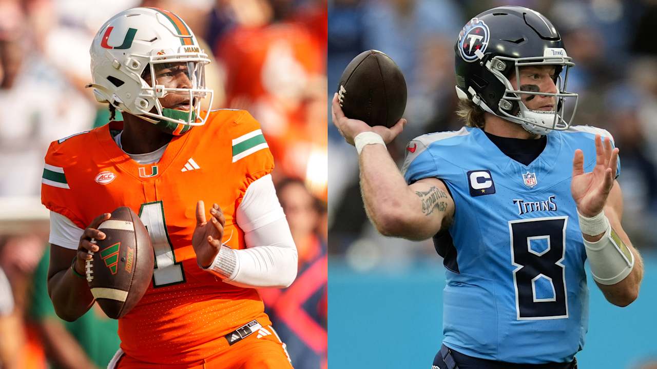 Titans not naming No. 1 pick Cam Ward starter, didn't look to trade Will Levis during draft