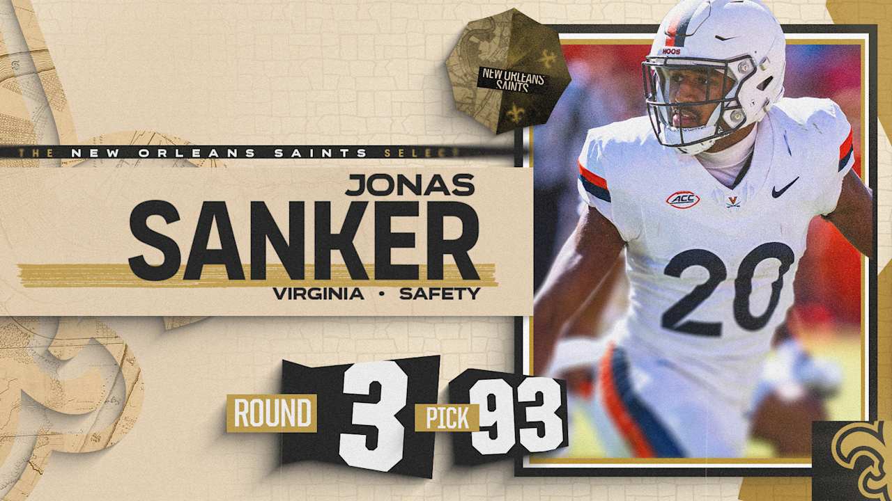 S Jonas Sanker, Virginia, Round 3, Pick 93