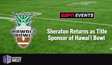 Sheraton Returns as Title Sponsor of Hawai‘i Bowl – Mountain West Conference
