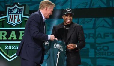 Jihaad Campbell has homecoming with Philadelphia Eagles