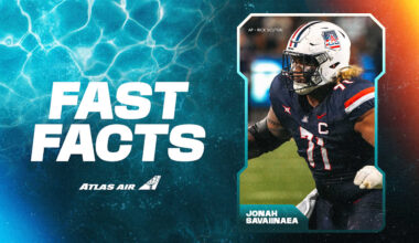 Fast Facts: Jonah Savaiinaea