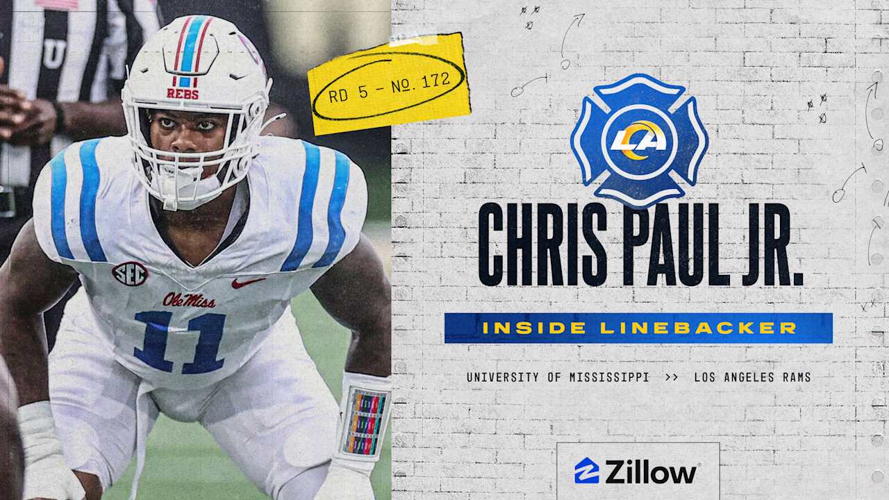Inside Linebacker Chris Paul Jr., Ole Miss, Round 5, Pick 172