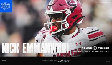 Safety, Nick Emmanwori, South Carolina, 35th