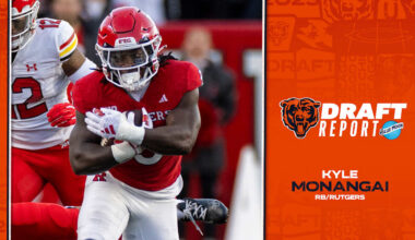 Chicago Bears select RB Kyle Monangai in seventh round of 2025 NFL Draft