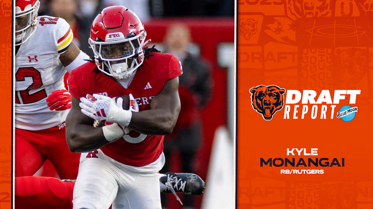 Chicago Bears select RB Kyle Monangai in seventh round of 2025 NFL Draft