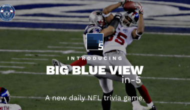 Your daily Giants trivia game, Sunday edition