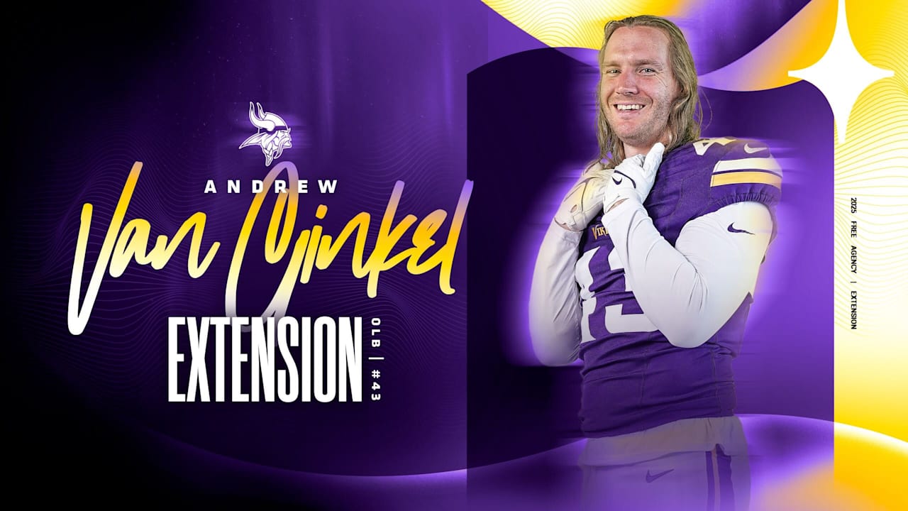 Vikings Announce Extension with Andrew Van Ginkel