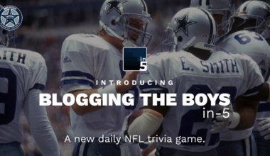 Your daily Cowboys trivia game, Sunday edition