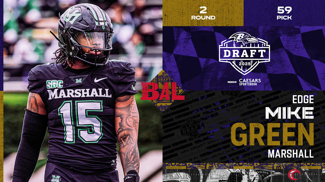 Ravens Select Mike Green in Round 2