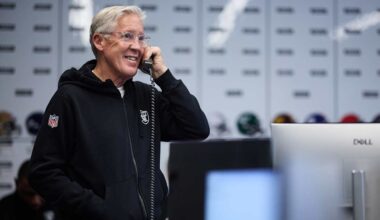 Raiders trade down twice, select four players on Friday