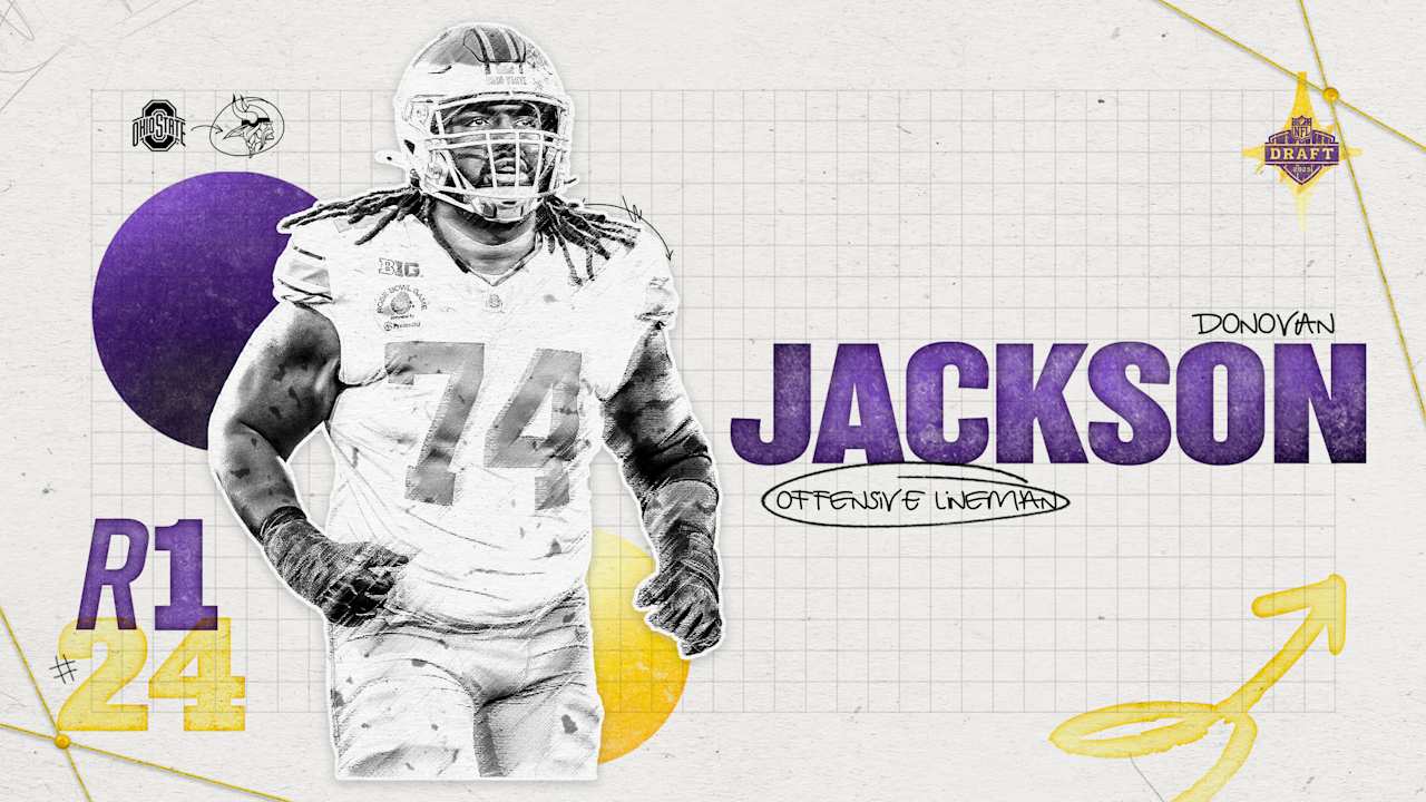 Offensive Lineman Donovan Jackson, Ohio State, 24th Pick