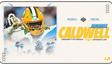 Chargers New Defensive Tackle Jamaree Caldwell