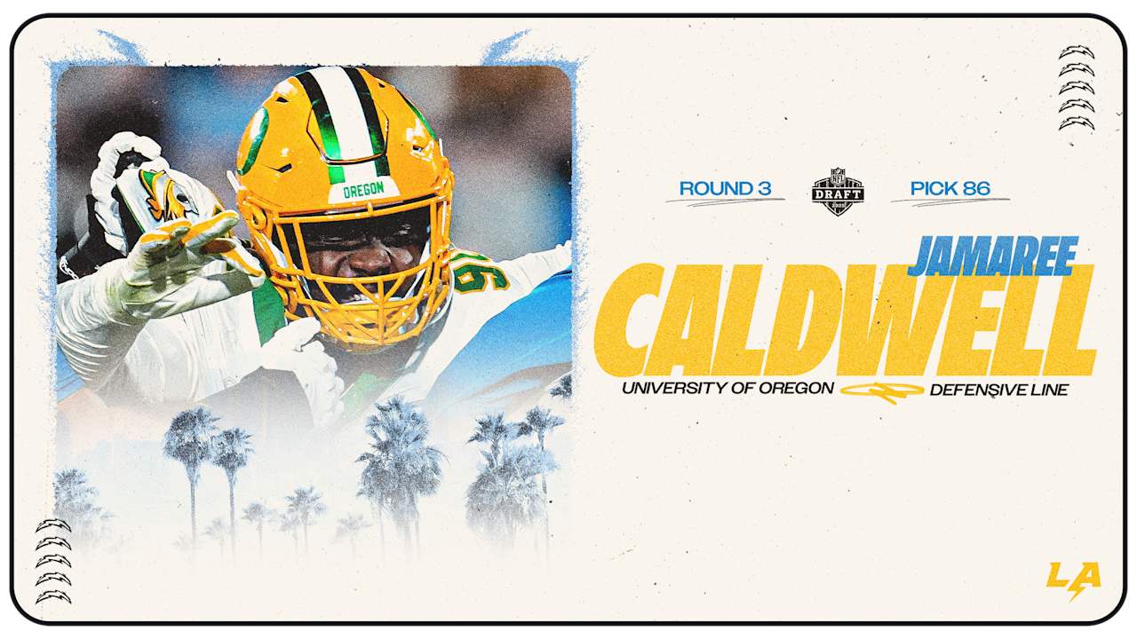 Chargers New Defensive Tackle Jamaree Caldwell