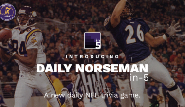 Your daily Vikings trivia game, Sunday edition