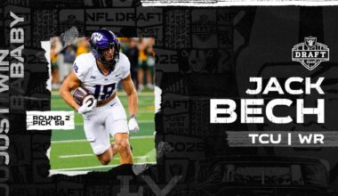 Raiders select WR Jack Bech with the No. 58 overall pick in the 2025 NFL Draft