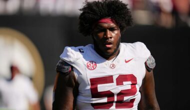 Tyler Booker was 'that guy at Alabama'; looking to bring same ferocity to Cowboys' offensive line