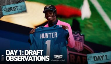 Jaguars Draft Day 1 Observations