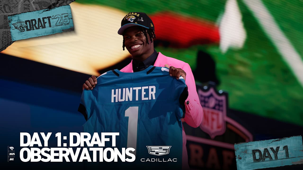 Jaguars Draft Day 1 Observations