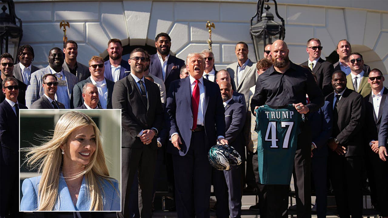 Eagles White House visit: Eli Ricks calls Ivanka Trump 'beautiful'