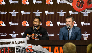 Why did the Browns draft Dillon Gabriel and Shedeur Sanders?