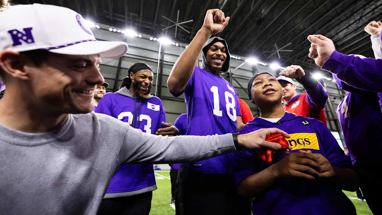 10 Unforgettable Experiences Provided by Vikings & Make-A-Wish in 2024